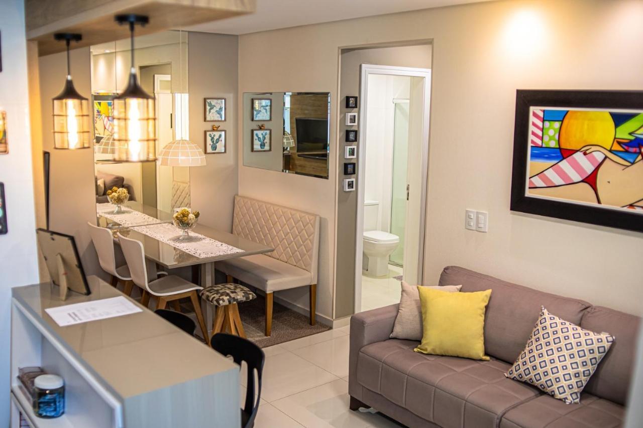 Apartamento Praia Balneario Dos Acores Florianopolis Bagian luar foto
